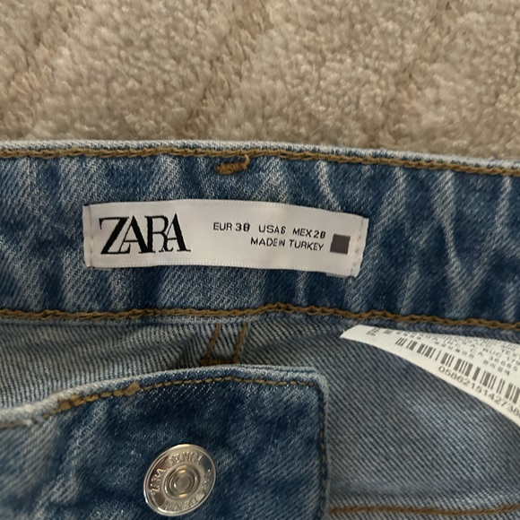 Zara regular fit Jean highrise - Picture 8 of 9
